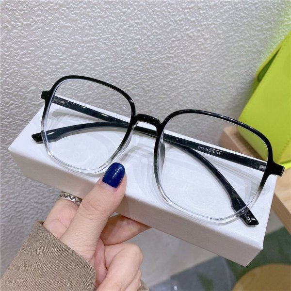 Large Frame Eyeglasses Frames Jelly Color Eyeglasses Frames Vintage Large Frames Polygonal