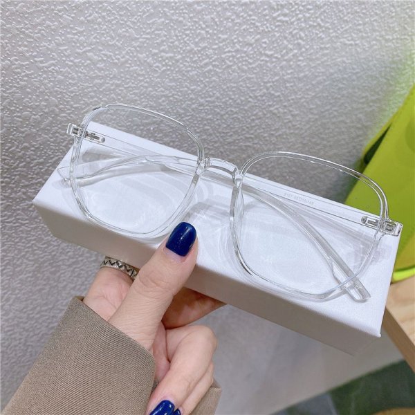 Large Frame Eyeglasses Frames Jelly Color Eyeglasses Frames Vintage Large Frames Polygonal