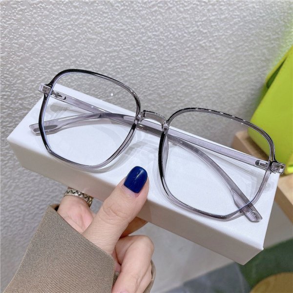 Large Frame Eyeglasses Frames Jelly Color Eyeglasses Frames Vintage Large Frames Polygonal