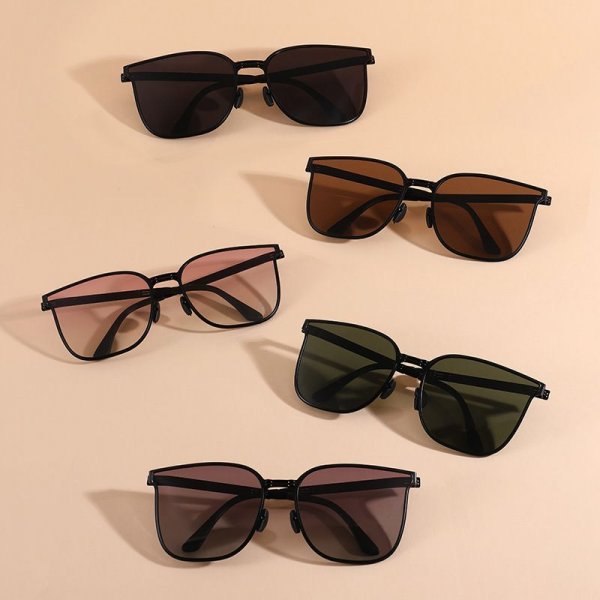 Folding sunglasses sunscreen UV sunglasses fashion wear folding sunglasses