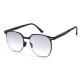 Folding Metal Sunglasses Cookie Sunglasses Gradient Fashion Sunscreen UV Oval